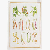Italian "Vegan" Tea Towel Fagioli Stone Hollow Farmstead Tessitura Toscana Telerie