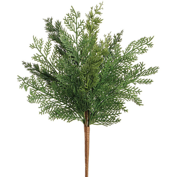 Mixed Cypress Bush, 17"