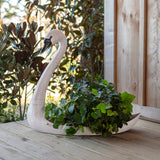 White Swan Garden Planter