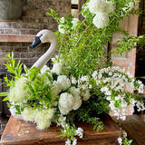 White Swan Garden Planter