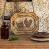 Golden Wyandotte Tray - Stone Hollow Farmstead