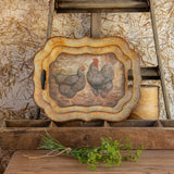 Partridge Rock Tray - Stone Hollow Farmstead