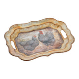 Partridge Rock Tray - Stone Hollow Farmstead
