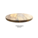 Trattoria Mango Wood Turntable, Medium, Stone Hollow Farmstead