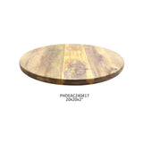 Trattoria Mango Wood Turntable, Large, Stone Hollow Farmstead
