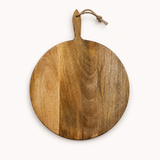 Round Trattoria Mango Wood Serving Board, Stone Hollow Farmstead