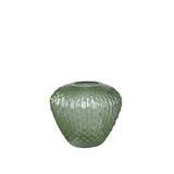 Textured Pale Green Glass Vase, Small, Stone Hollow Farmstead