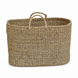 Large Grand Market Woven Carryall, Stone Hollow Farmstead