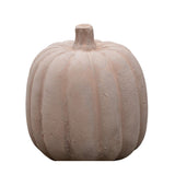 Blush Terra Cotta Pumpkin, Small, Stone Hollow Farmstead