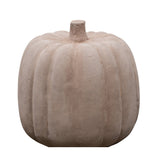Blush Terra Cotta Pumpkin, Large, Stone Hollow Farmstead