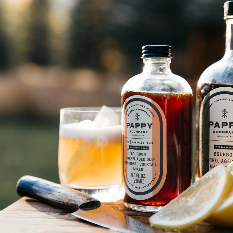 Pappy & Company | Pappy Van Winkle Bourbon Barrel Aged Old Fashioned Mix - Stone Hollow Farmstead