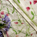 Petits Pois Tea Towel Stone Hollow Farmstead Tessitura Toscana Telerie