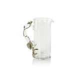 Durban Orchid Glass Pitcher stone hollow farmstead