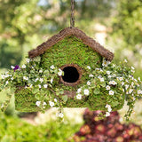 Plantable Maison Patio Birdhouse stone hollow farmstead SuperMoss
