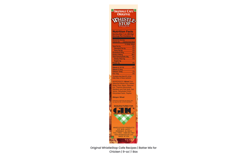 Chicken Batter | Whistle Stop - Stone Hollow Farmstead