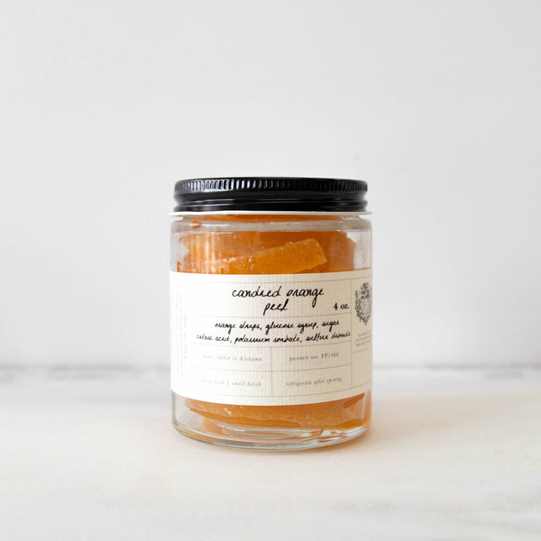 Candied Orange Peel - Stone Hollow Farmstead