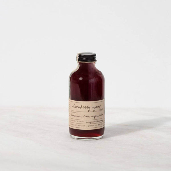 Strawberry Rose Petal Syrup - Stone Hollow Farmstead