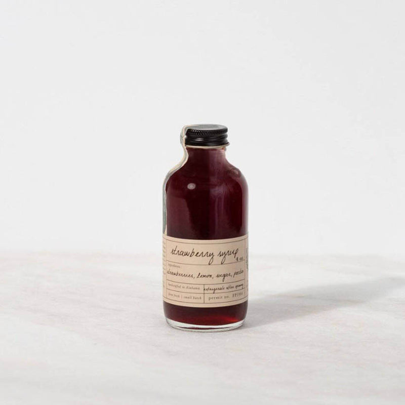 Strawberry Rose Petal Syrup - Stone Hollow Farmstead