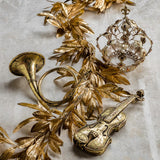Bay Leaf Garland Gold, alternate view 2, Stone Hollow Farmstead