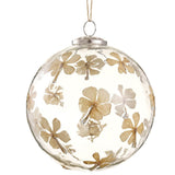 Hand Blown Glass Ball Ornament, Stone Hollow Farmstead