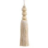 Beaded Ball Tassel Ornament, Stone Hollow Farmstead