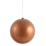 Stone Hollow Farmstead – Bronze Pearl Shatterproof Ball Ornament – 4.75"