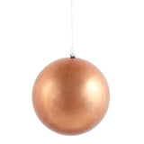 Stone Hollow Farmstead – Bronze Pearl Shatterproof Ball Ornament – 6"