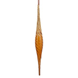 Stone Hollow Farmstead – Icicle Ornament, 16" – Amber