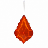 Stone Hollow Farmstead – Acrylic Maple Drop Ornament, 6" – Cocoa
