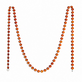 Stone Hollow Farmstead – Acrylic Bead Garland, 72" – Cocoa