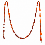 Stone Hollow Farmstead – Acrylic Bead Garland, 74" – Cocoa