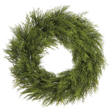 Ultra Deluxe Mixed Cedar Wreath, Stone Hollow Farmstead