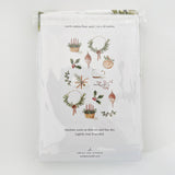 Yuletide Tea Towel - Stone Hollow Farmstead