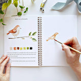 animals watercolor workbook Emily lex stone hollow farmstead