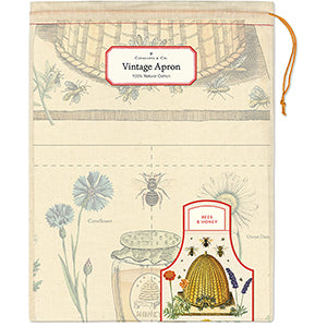 Vintage Apron | Bees & Honey - Stone Hollow Farmstead