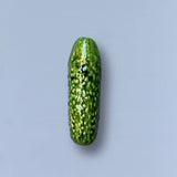 glazed ceramic cucumber stone hollow farmstead Eturel Madrid 