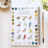 birds watercolor workbook stone hollow farmstead Emily Lex
  