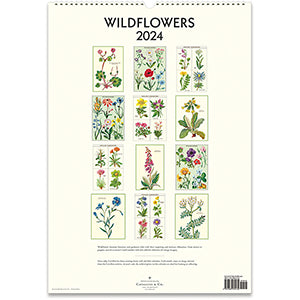 Vintage Wall Calendar | Wildflowers - Stone Hollow Farmstead