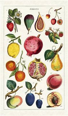 Natural Cotton Tea Towel | Fruit - Stone Hollow Farmstead