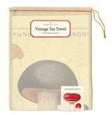 Natural Cotton Tea Towel | Mushrooms - Stone Hollow Farmstead