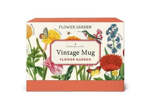 Vintage Print Mug | Flower Garden - Stone Hollow Farmstead