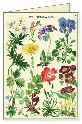 Vintage Stationary, Wildflower Notecards