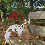 Mini Coconut Palm Broom - Handmade - Stone Hollow Farmstead