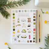 Camping Watercolor Workbook - Stone Hollow Farmstead