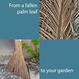 Mini Coconut Palm Broom - Handmade - Stone Hollow Farmstead