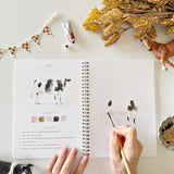 Farm watercolor workbook stone hollow farmstead Emily Lex