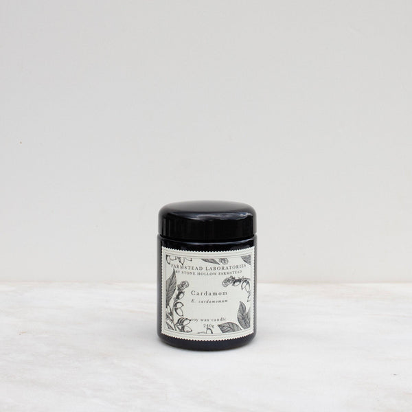 Cardamom | Soy Wax Candle - Stone Hollow Farmstead