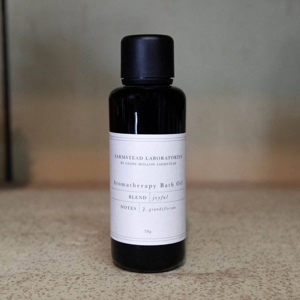 Joyful | Bath & Shower Aromatherapy Oil - Stone Hollow Farmstead