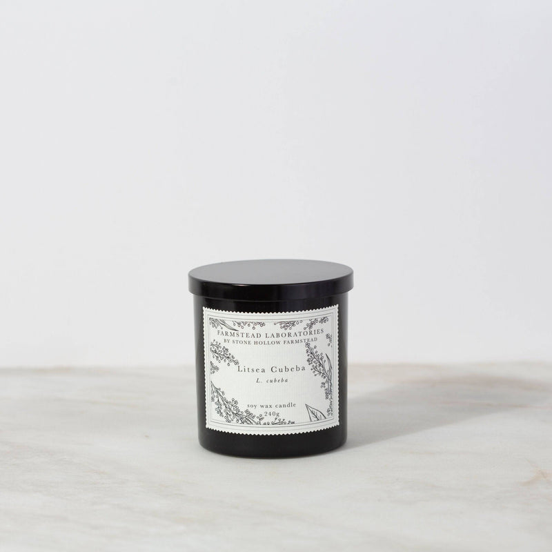 Litsea Cubeba Candle - Stone Hollow Farmstead