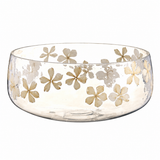 floral-hand-blown-glass-bowl-large-12-inch-stone-hollow-farmstead.png
Stone Hollow Farmstead – Large Floral Hand Blown Glass Bowl, approximately 12 inch diameter, clear glass with cream floral details, sold individually
